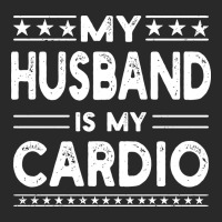 Women My Husband Is My Cardio Funny Gym Working Ou Printed Hat | Artistshot