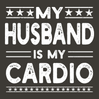 Women My Husband Is My Cardio Funny Gym Working Ou Bucket Hat | Artistshot