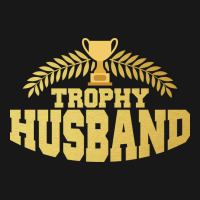 Cute Funny Trophy Husband Proud Wife Blue Flannel Shirt | Artistshot