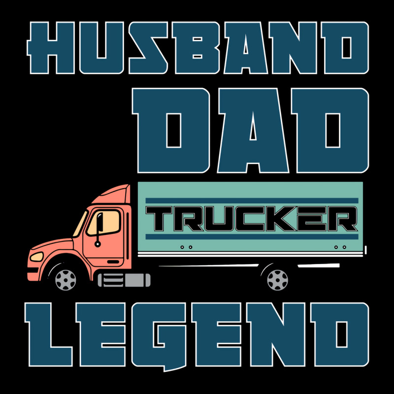 Husband Dad Trucker Legend Cute Men's Long Sleeve Pajama Set by etlglein1 | Artistshot