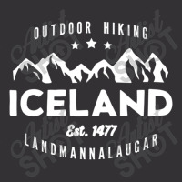 Iceland Hiking Landmannalaugar Est 1477 Vintage Short | Artistshot