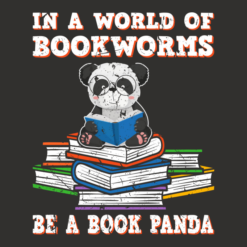 Bookworm Funny Reading Book Panda Reader Stars Champion Hoodie by alheklupsm | Artistshot