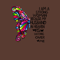 I Am A Strong Woman Because My Husband In Heaven I Adjustable Cap | Artistshot