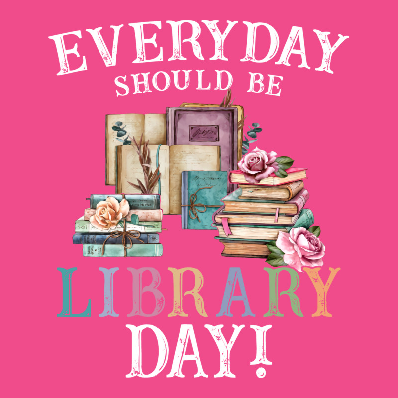 Everyday Should Be Library Day Reading Book Librar Crewneck Sweatshirt by alheklupsm | Artistshot