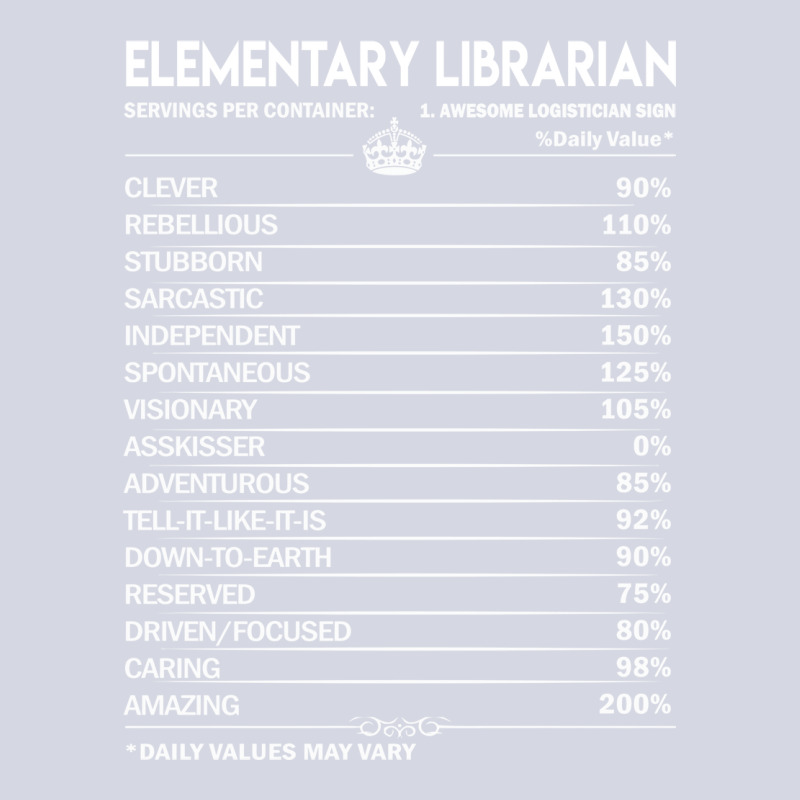 Elementary Librarian T  Elementary Librarian Facto Fleece Short | Artistshot