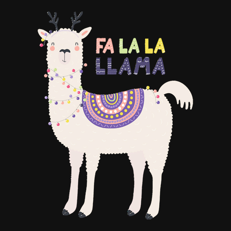 Llama T  Shirt Fa La La L L A M A T  Shirt Landscape Canvas Print | Artistshot