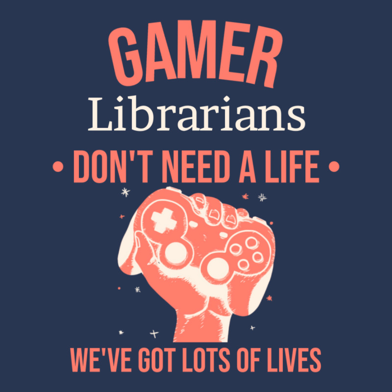 Librarian Gamer Gaming Quote Dont Need A Life Have Men Denim Jacket | Artistshot