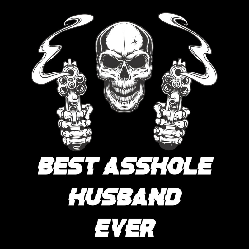 Best Asshole Husband Ever Funny Skull Husband Red Men's 3/4 Sleeve Pajama Set by dyrmaadnilb | Artistshot