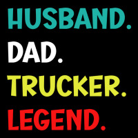 Husband Dad Trucker Legend Funny Trucker Lightweight Hoodie | Artistshot