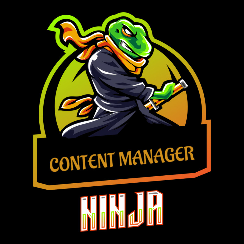 Content Manager Ninja Cool Cropped Sweater by yuuseisoujaar | Artistshot