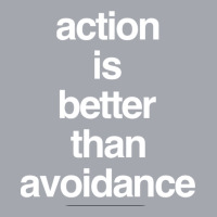 Action Is Better Than Avoidance Hipster Long Sleeve Shirts | Artistshot