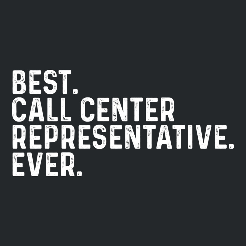 Best Call Center Representative Ever Red Crewneck Sweatshirt by palokalgeau | Artistshot