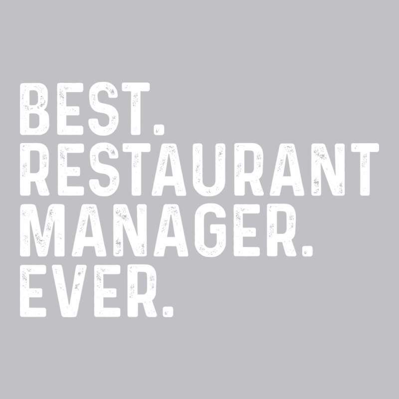 Best Restaurant Manager Ever Vintage Pocket T-Shirt by efobitrivan6 | Artistshot