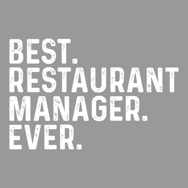 Best Restaurant Manager Ever Vintage Unisex Hoodie by efobitrivan6 | Artistshot