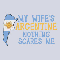 Nothing Scares Me Husband Wife Argentina Married A Fleece Short | Artistshot