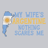 Nothing Scares Me Husband Wife Argentina Married A Unisex Jogger | Artistshot