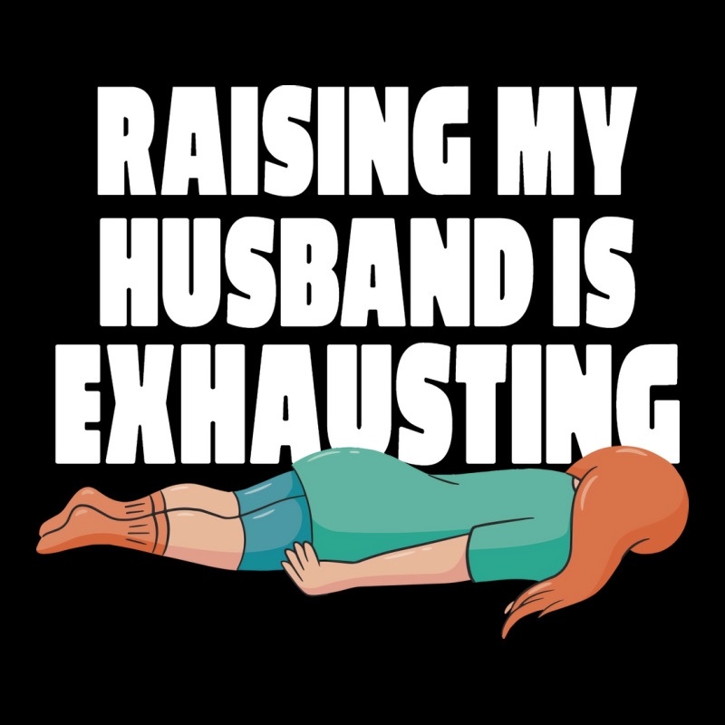 Raising My Husband Is Exhausting Love Men's Long Sleeve Pajama Set | Artistshot