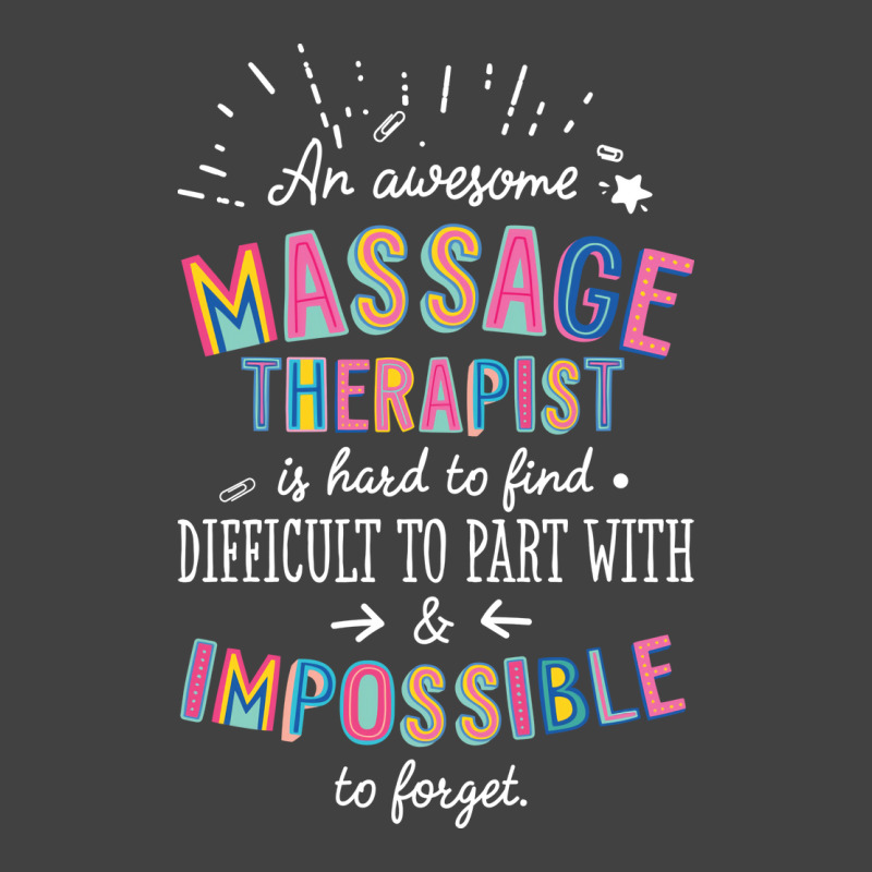 An Awesome Massage Therapist Gift Idea Impossible Vintage T-Shirt by ngankooranosi | Artistshot