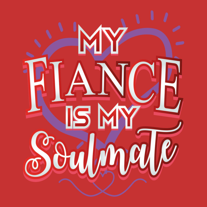 Fiance Soulmate Valentine Hipster V-Neck Tee by tejecirvllq | Artistshot