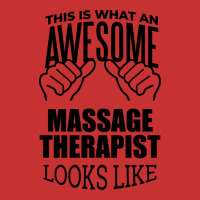 Massage Therapist Blue V-neck Tee | Artistshot