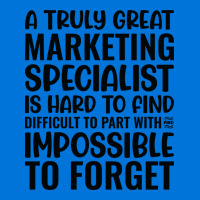 A Truly Great Marketing Specialist Is Hard To Find Portrait Canvas Print | Artistshot