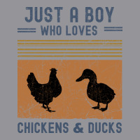 Just A Boy Who Loves Chickens And Ducks Retro Vint 3/4 Sleeve Shirt | Artistshot