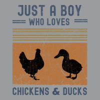 Just A Boy Who Loves Chickens And Ducks Retro Vint Classic T-shirt | Artistshot