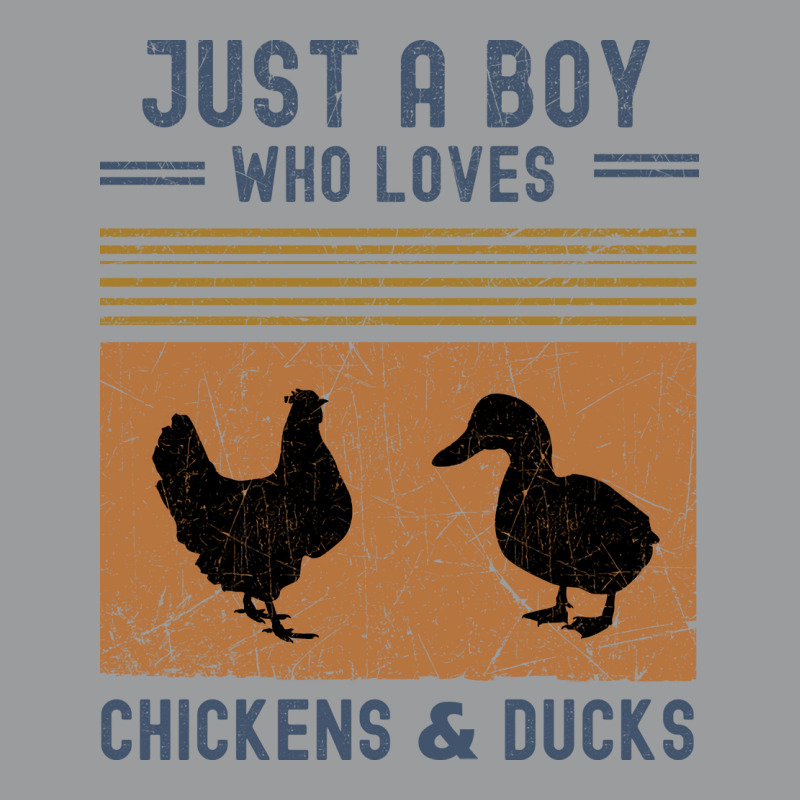 Just A Boy Who Loves Chickens And Ducks Retro Vint Classic T-shirt | Artistshot