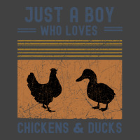 Just A Boy Who Loves Chickens And Ducks Retro Vint Vintage T-shirt | Artistshot