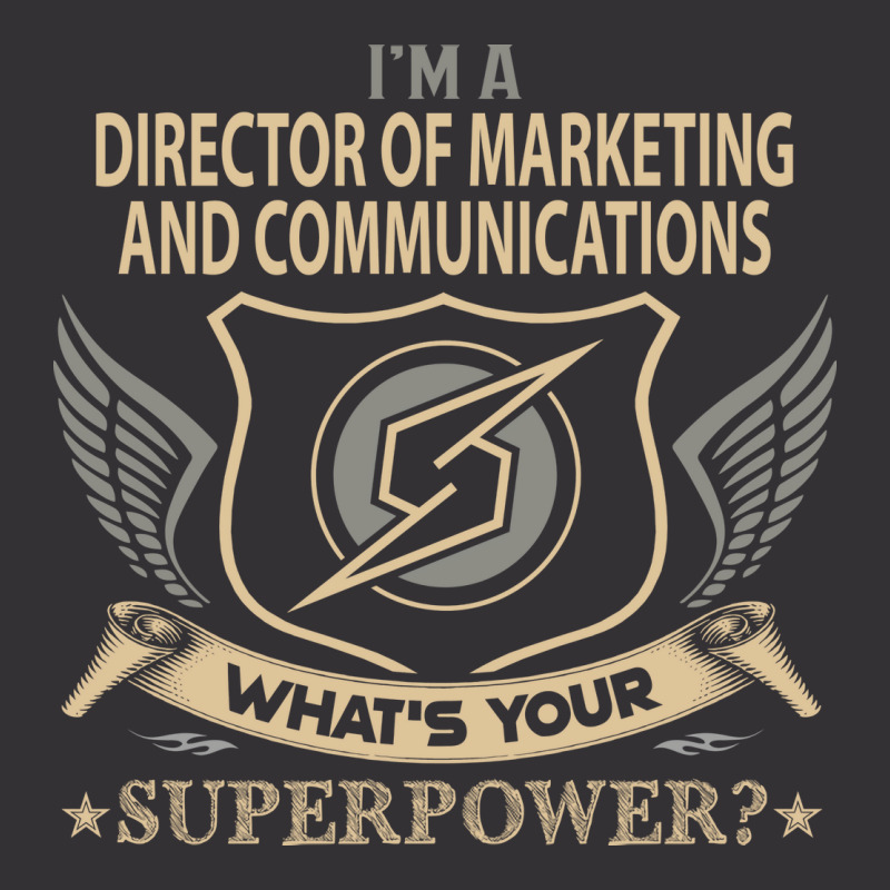 Director Of Marketing And Communications T  Superp Vintage Hoodie | Artistshot