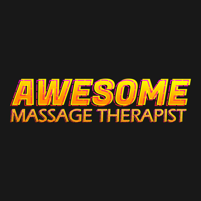 Awesome Massage Therapist Neon Text Sign Typograph Flannel Shirt by gawuanafulz | Artistshot