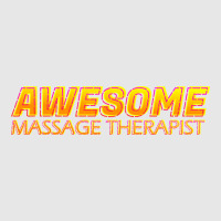 Awesome Massage Therapist Neon Text Sign Typograph Hoodie & Jogger Set | Artistshot