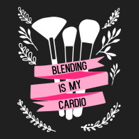 Blending Is My Cardio Funny Makeup Artist Slogan Ladies Polo Shirt | Artistshot