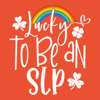 Lucky To Be An Slp St Patricks Day Speech Language Ladies Fitted T-shirt | Artistshot