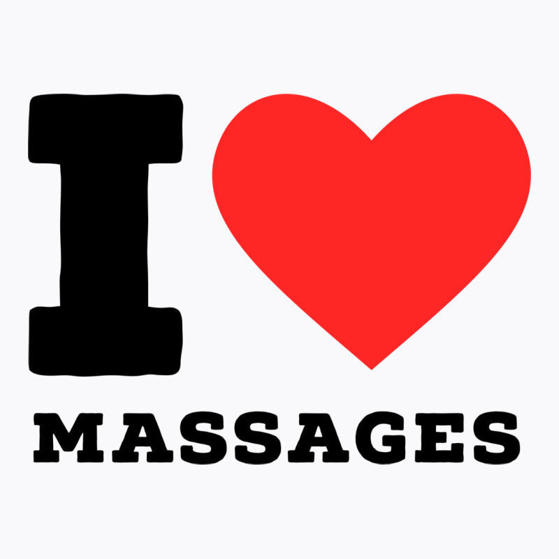 I Love Massage Cool T-Shirt by slibobatrouzn | Artistshot