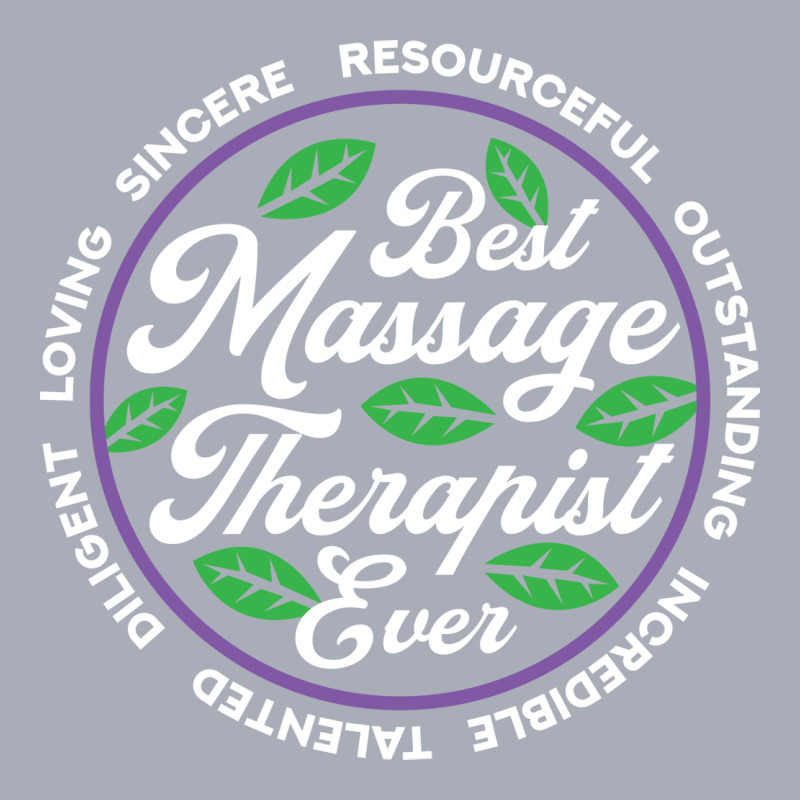 Best Massage Therapist Physical Therapy Blue Tank Dress by obattawelilej | Artistshot