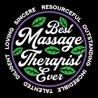 Best Massage Therapist Physical Therapy Blue Cropped Sweater | Artistshot