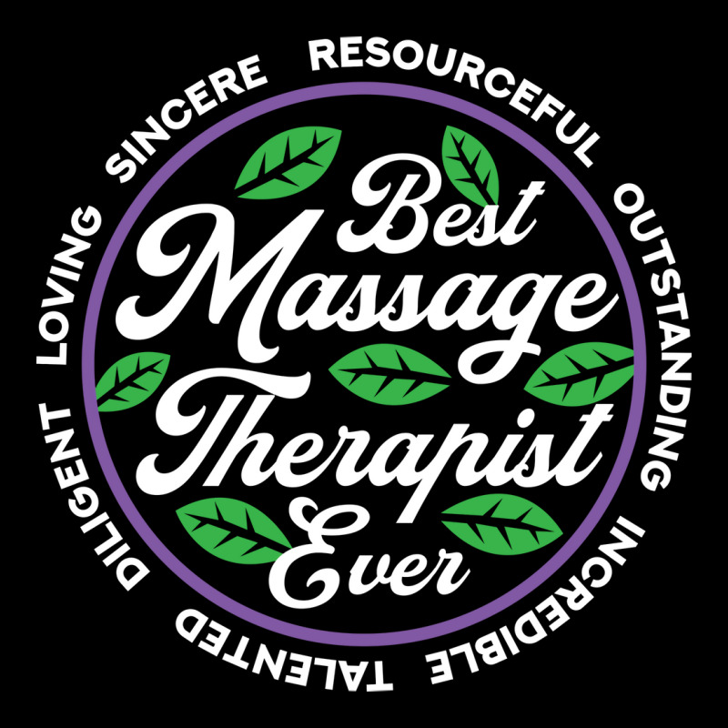 Best Massage Therapist Physical Therapy Blue Cropped Sweater by obattawelilej | Artistshot