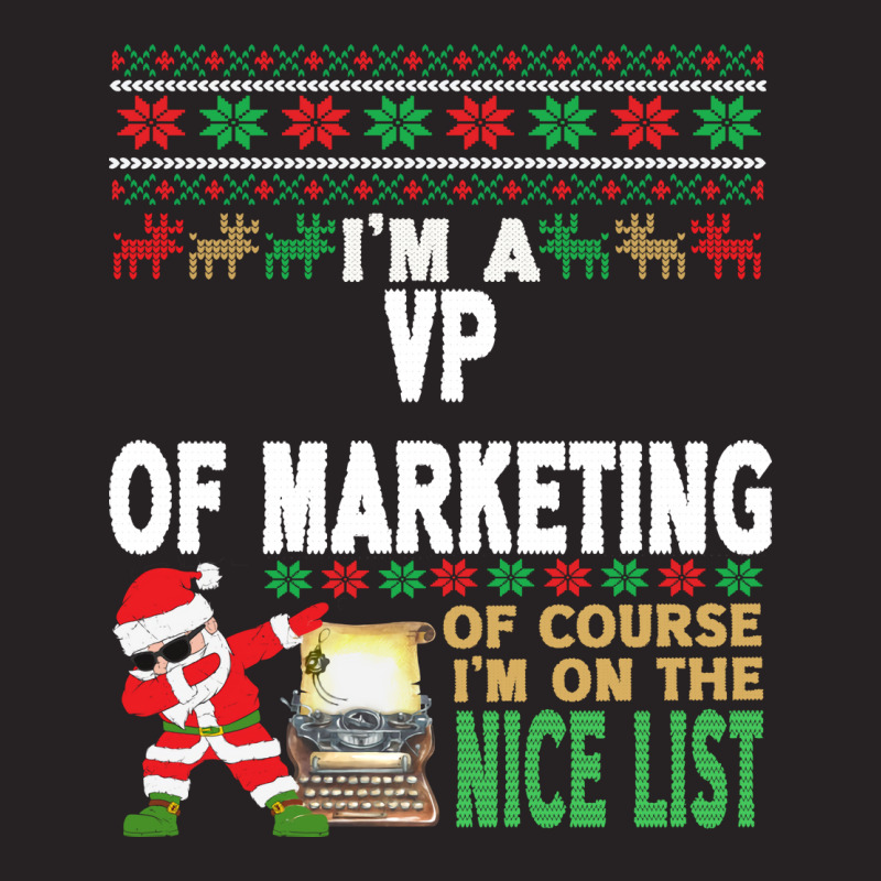 Vp Of Marketing  Ugly Christmas Vp Of Marketing Gi Vintage Cap by frithdomoaau | Artistshot