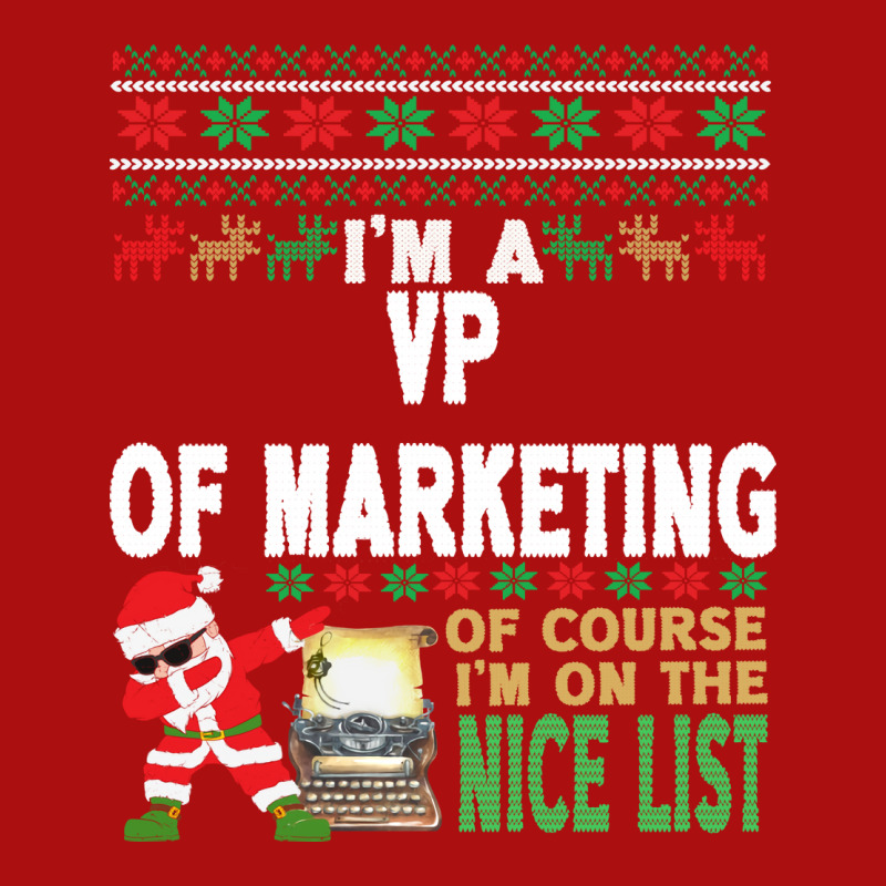 Vp Of Marketing  Ugly Christmas Vp Of Marketing Gi Printed hat by frithdomoaau | Artistshot