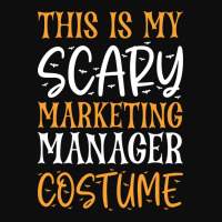 This Is My Scary Marketing Manager Costume Tumblr Crop Top | Artistshot