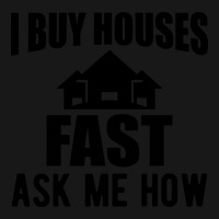 Real Estate I Buy Houses Fast Ask Me How 80s Flannel Shirt | Artistshot