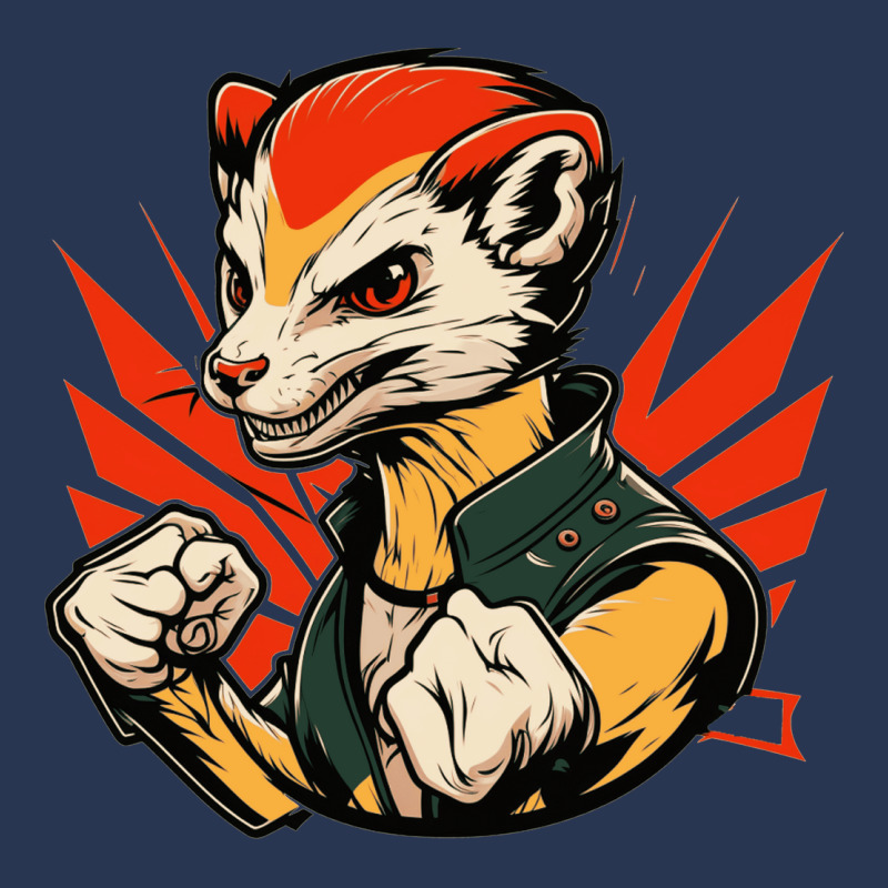 Weasel Master Angry Ladies Denim Jacket by Stephens19 | Artistshot