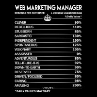 Web Marketing Manager T  Web Marketing Manager Fac Kids Cap | Artistshot