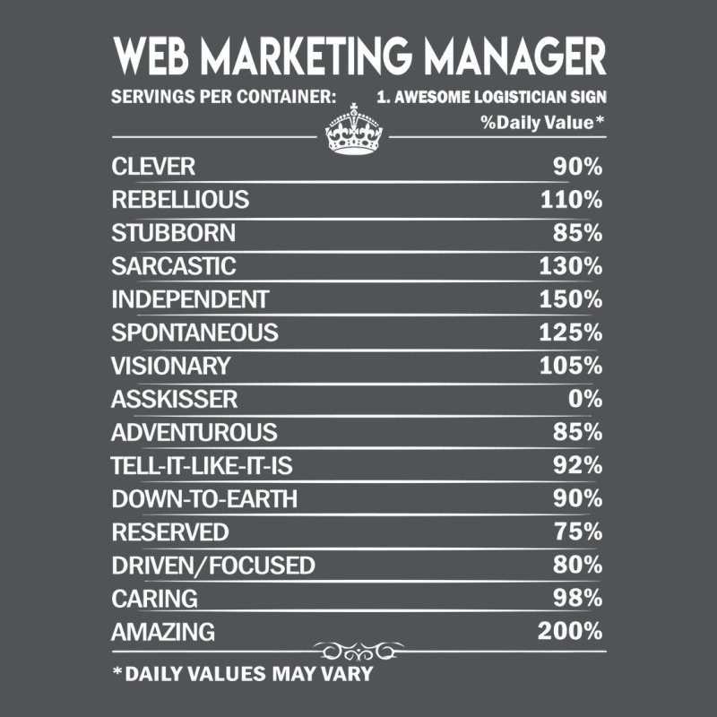 Web Marketing Manager T  Web Marketing Manager Fac Long Sleeve Shirts | Artistshot