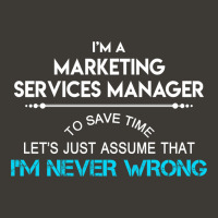 Marketing Services Manager T  Marketing Services M Bucket Hat | Artistshot