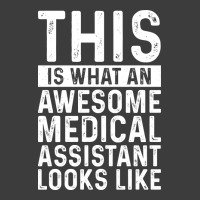 This Is What An Awesome Medical Assistant Looks Li Men's Polo Shirt | Artistshot