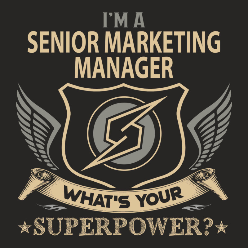 Senior Marketing Manager T  Superpower Gift Item T Ladies Fitted T-Shirt by roidlhayemi1 | Artistshot