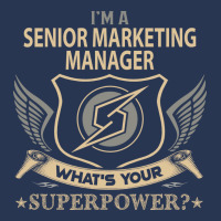 Senior Marketing Manager T  Superpower Gift Item T Ladies Denim Jacket | Artistshot