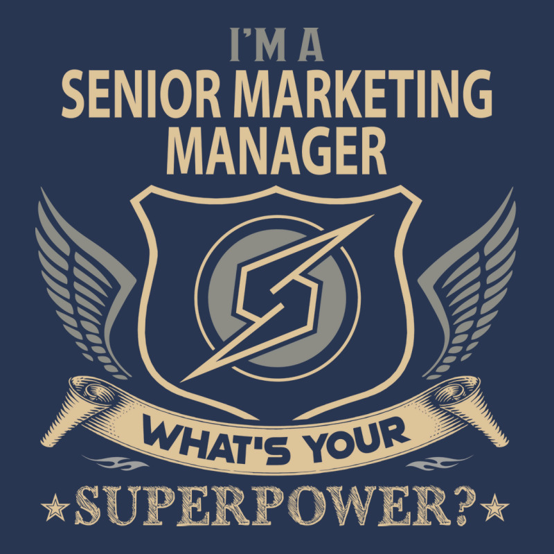 Senior Marketing Manager T  Superpower Gift Item T Ladies Denim Jacket by roidlhayemi1 | Artistshot